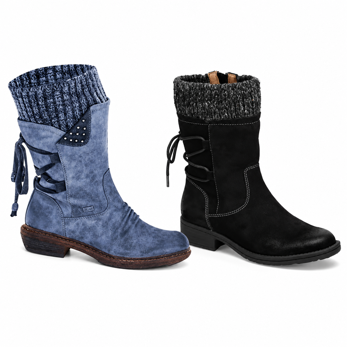 đ„ LETZTER TAG â 80 % RABATT đ„ Damen Winterstiefel mit orthopĂ€discher UnterstĂŒtzung, Schleifendetail & warmer WollfĂŒtterung