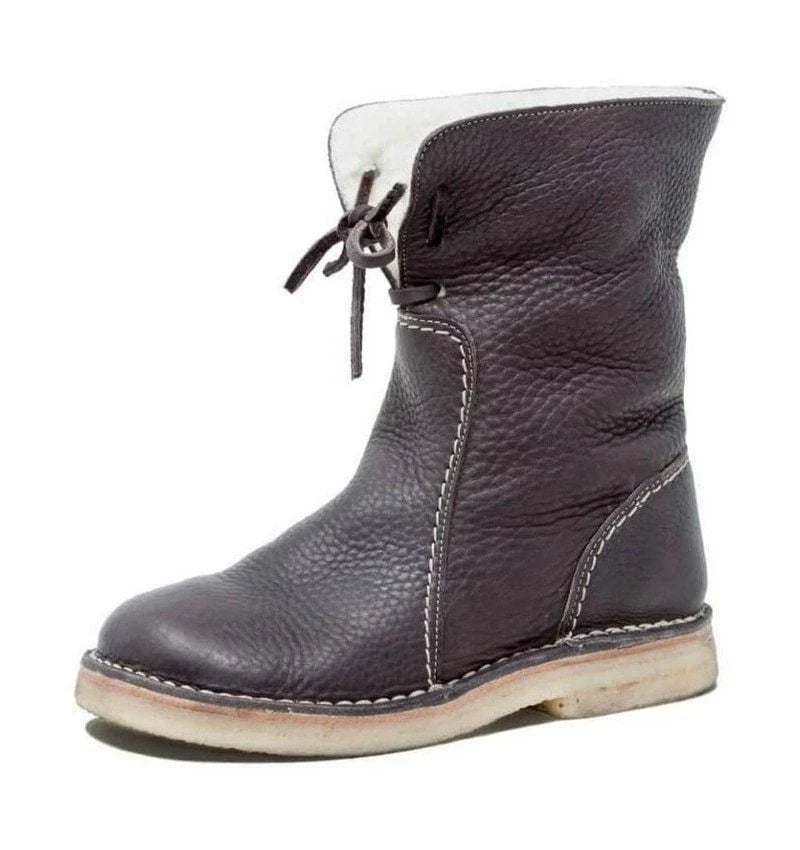 🔥 Letzter Tag: 50 % Rabatt – Orthopädische, wasserdichte Leder-Schneestiefel mit Wollfutter