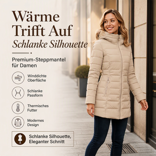 🚨 Über 80.000 Käufer haben bereits zugeschlagen! Damen-Wintermantel mit Kapuze und Isolierung