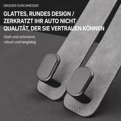 Doppelhaken für Auto-Kopfstützen aus Kunstwildleder – Produktansicht 4