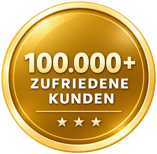 100.000+ zufriedene Kunden